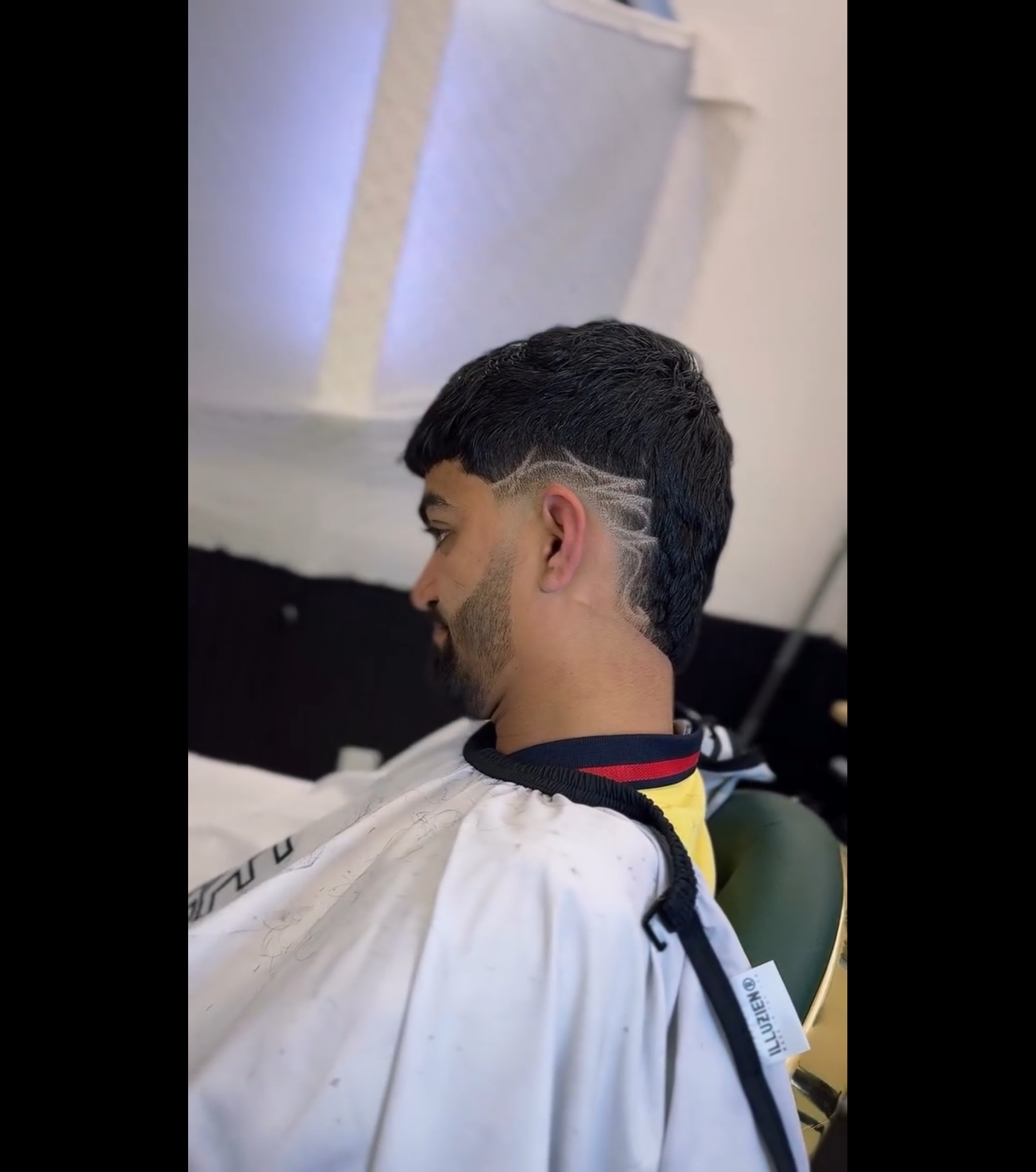 men Eyebrow threading before and after